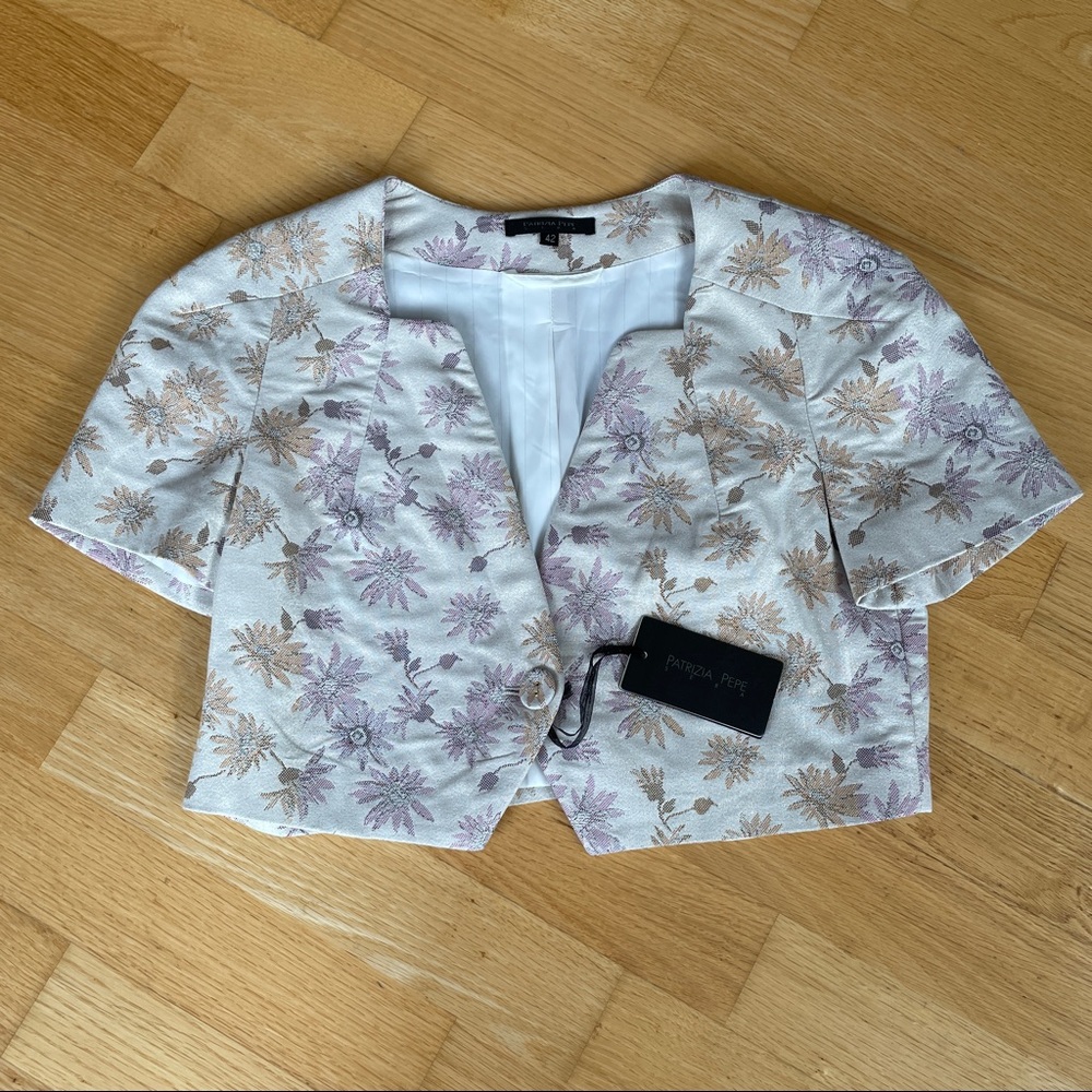 🆕 Patrizia Pepe Sera Beautiful Blazer/Jacket - Picture 2 of 8